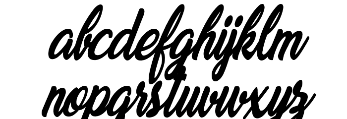 Beautiful Lovers Personal Use Font LOWERCASE