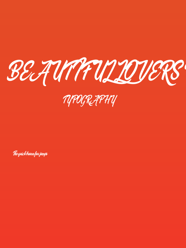 Beautiful Lovers Personal Use  Poster