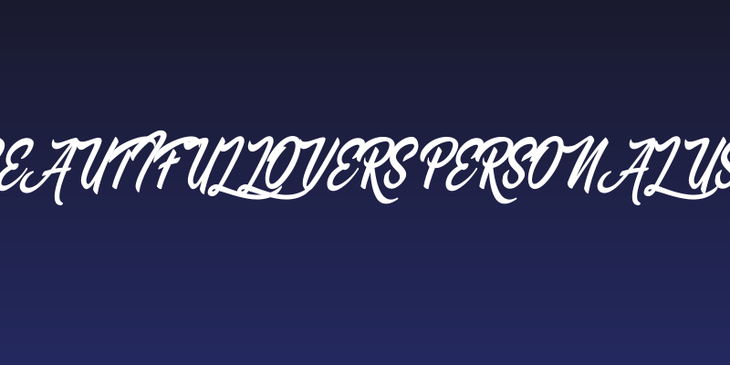 Beautiful Lovers Personal Use  Social Header