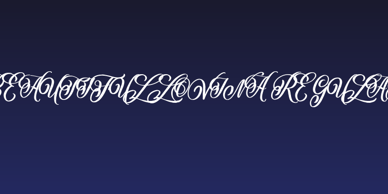 Beautiful Lovina Regular Social Header