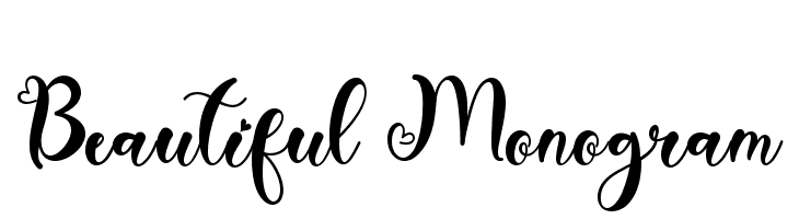 Beautiful Monogram Font - FFonts.net