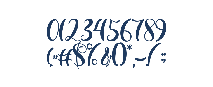 Beautiful Monogram Other Characters