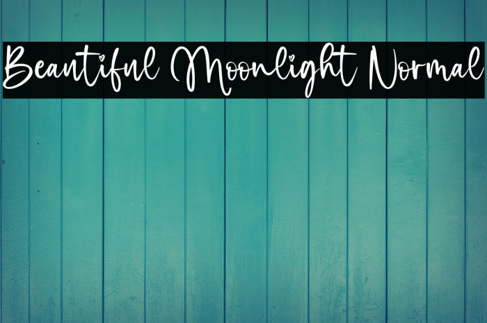 Beautiful Moonlight Normal Example 1