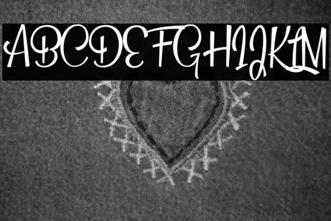 Beautiful People Personal Use Font examples