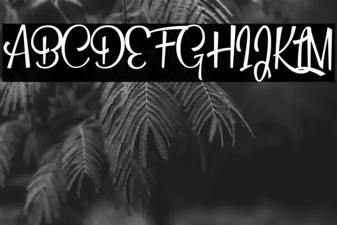 Beautiful People Personal Use Font examples