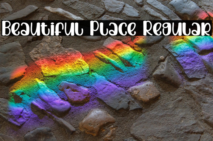 Beautiful Place Regular Example 2