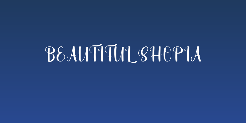 Beautiful Shopia Social Header