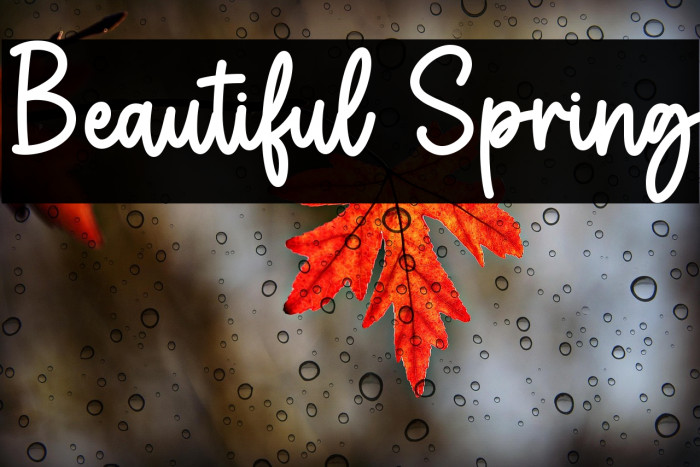 Beautiful Spring Example 2