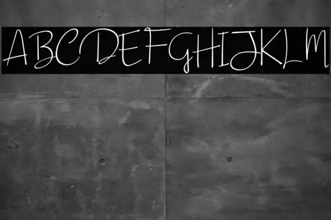 Beautiful Sunday Font examples