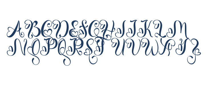 Beautiful Sweet Regular Uppercase