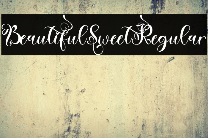 Beautiful Sweet Regular Example 2