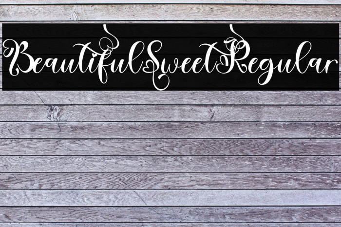 Beautiful Sweet Regular Example 3