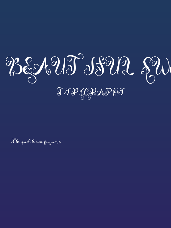 Beautiful Sweet Regular Poster