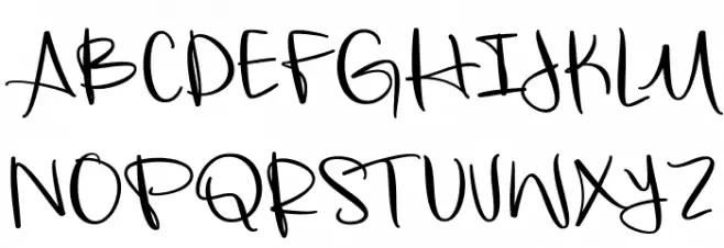 Beautiful Things 字体 大写