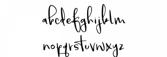 Beautiful Things Caratteri MINUSCOLO