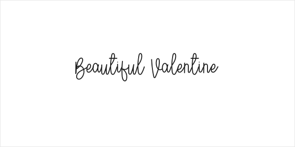 Beautiful Valentine Logo