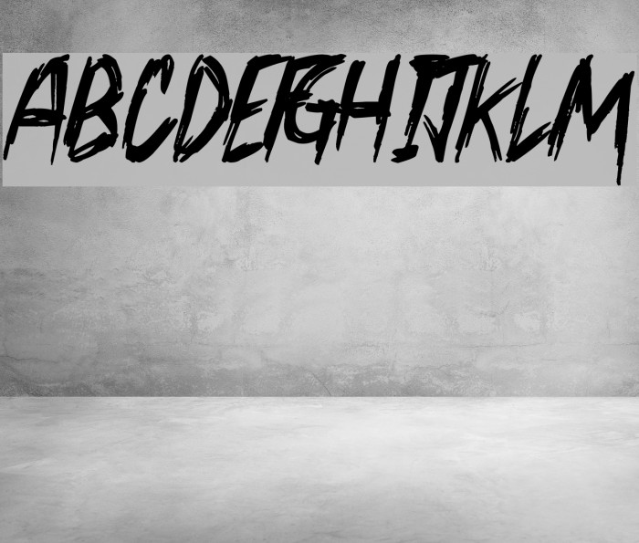 Beautiful Vampires Font examples