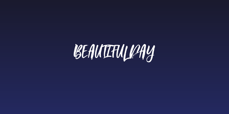 BeautifulDay Social Header