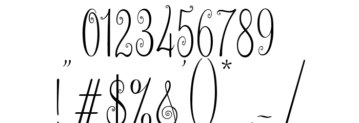 BeautifulFriends Font OTHER CHARS