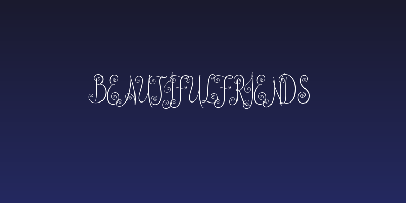 BeautifulFriends Social Header