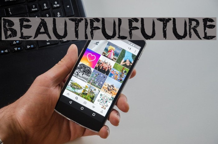 BeautifulFuture Font examples