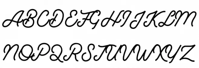 BeautifulHoliday-Demo Font Litere mari