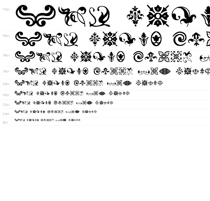 BeautifulOrnamentsThree Waterfall