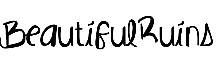 BeautifulRuins  Скачать бесплатные шрифты