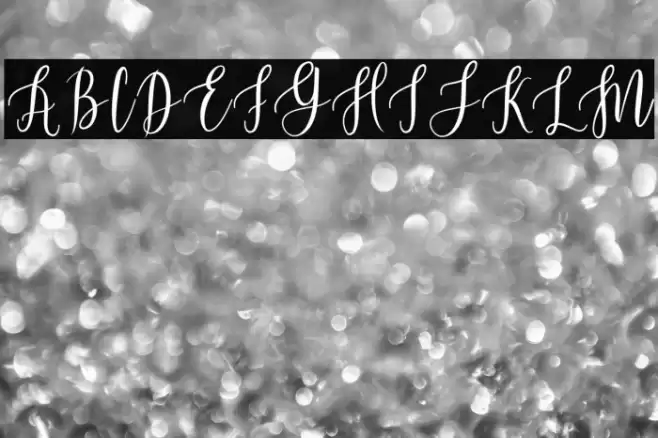 BeautifulScript-Light Font examples