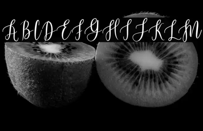 BeautifulScript-Light Font examples