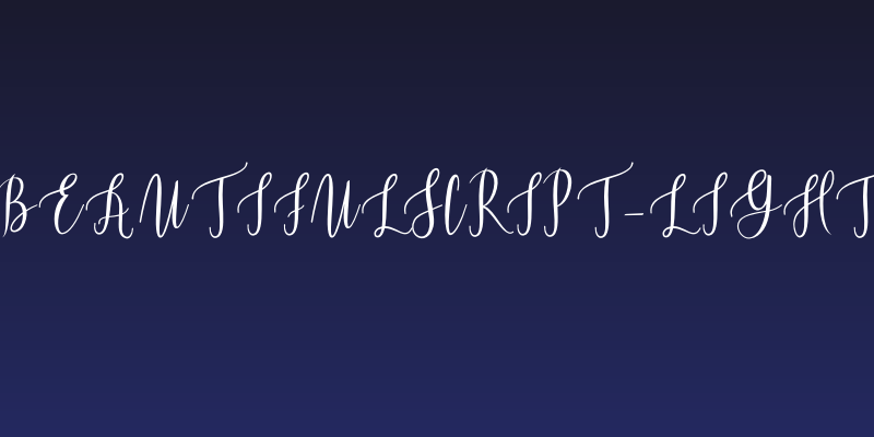 BeautifulScript-Light Social Header