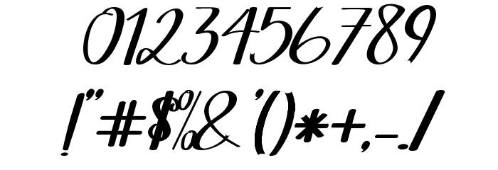 BeautifulScript-script Polices AUTRES CHARS
