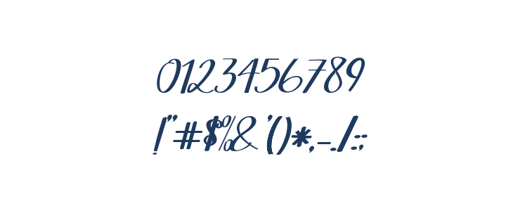 BeautifulScript-script Other Characters