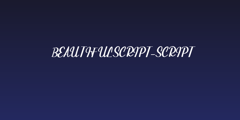 BeautifulScript-script Social Header