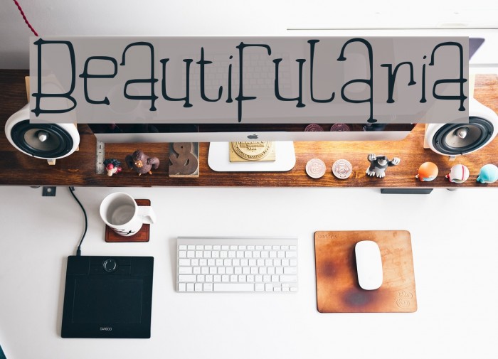 Beautiful_Aria Font examples