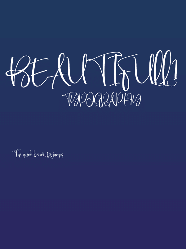 Beautifull1 Poster