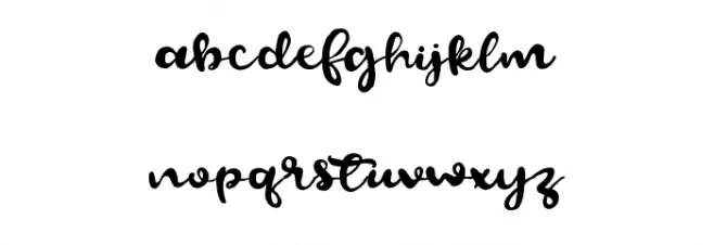 BeautifyScript フォント 小文字
