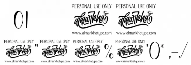 Beautimy Font OTHER CHARS