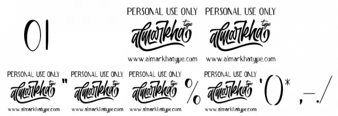 Beautimy Font OTHER CHARS