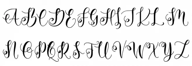 Beautimy Schriftart Groß