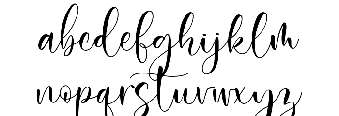 Beautimy Font LOWERCASE