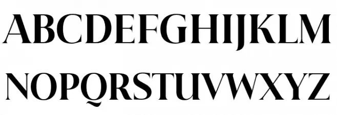 Beautique Display Black フォント 大文字