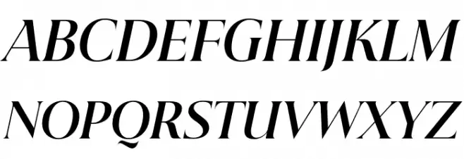 Beautique Display Bold Italic Fonte MAIÚSCULAS