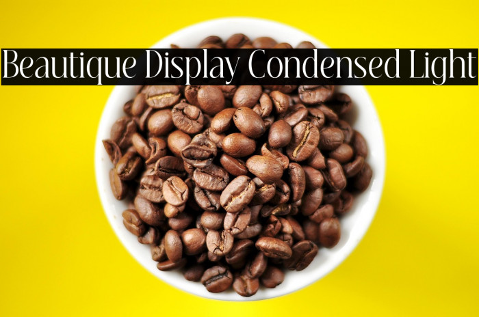 Beautique Display Condensed Light Example 2