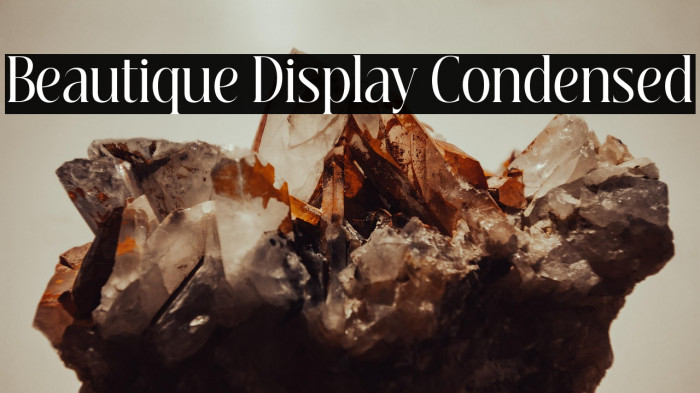 Beautique Display Condensed Example 3