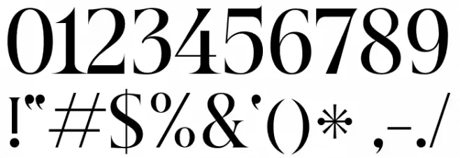 Beautique Display Medium Font OTHER CHARS