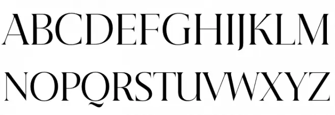 Beautique Display Regular フォント 大文字