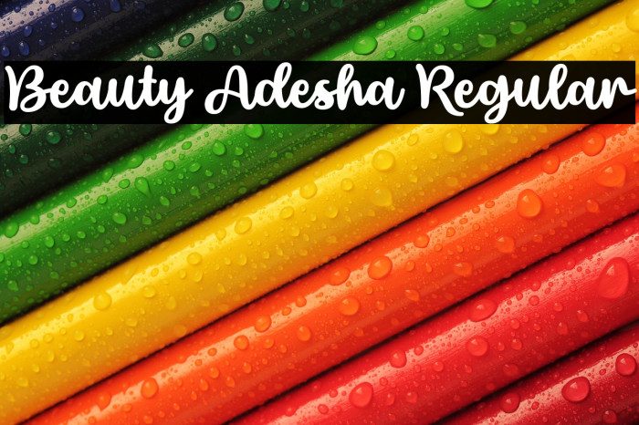 Beauty Adesha Regular Example 1