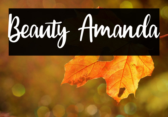 Beauty Amanda Example 3