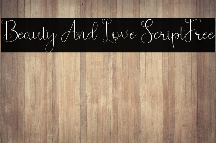Beauty And Love ScriptFree Example 3